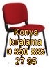 Krmz seminer form sandalye kiralama