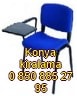 Seminer form sandalye mavi kolakl Kiralama